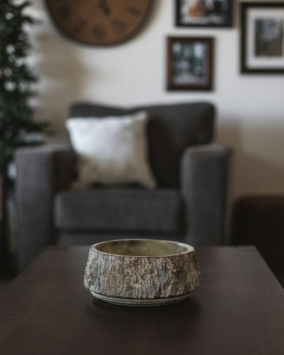 a bowl on a table