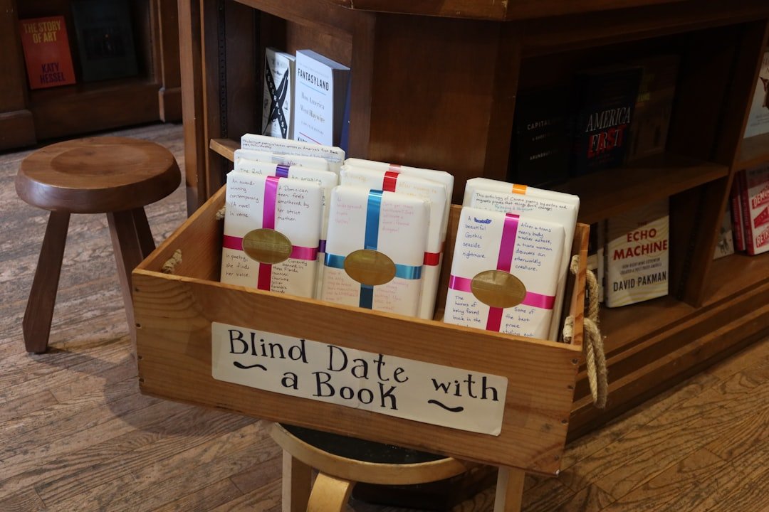 Books wrapped for a 